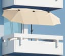 Schneider Schirme Balkonschirm Salerno | Beige 3