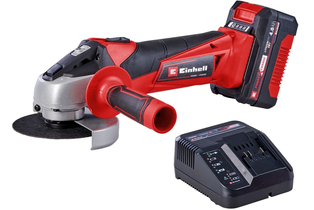 Einhell Akku-Winkelschleifer TC-AG 18/115 Li | Mehrfarbig
