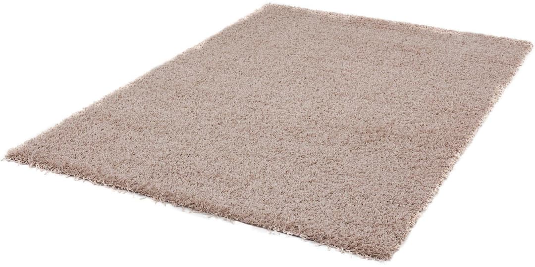 Sanat Hochflor-Teppich LOCA | Beige