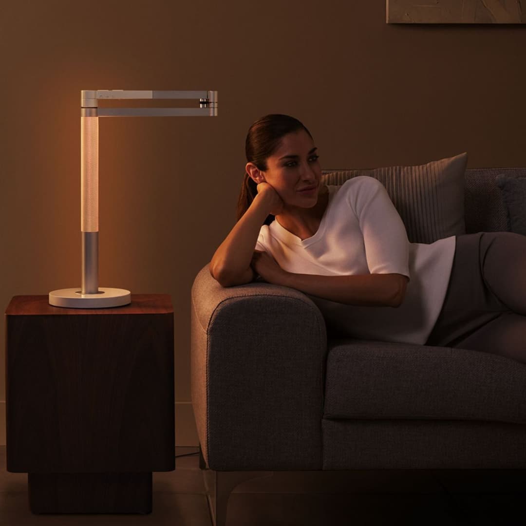 Dyson LED Arbeitsleuchte Solarcycle Morph™ | Silber