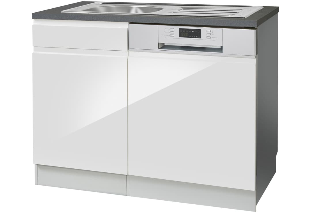 KOCHSTATION Spülenschrank KS-Virginia | Weiß
