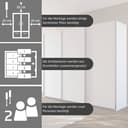 OTTO home Schwebetürenschrank AGORDO | Schwarz 4