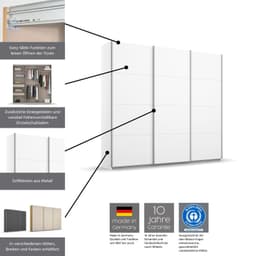 rauch Schwebetürenschrank KOLUNA | Weiß