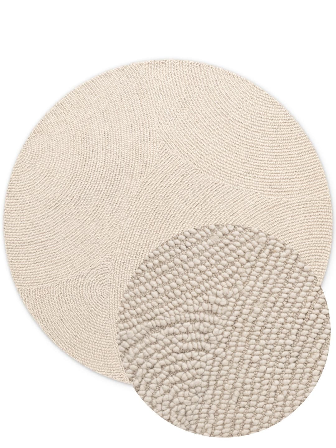 HANSE Home Wollteppich Calmio | Beige