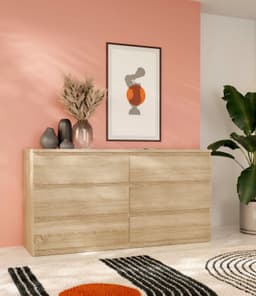 FORTE Kommode Edmore | Holztöne