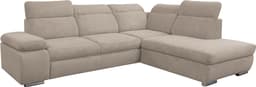 WERK2 Ecksofa Alicante Cord | Beige