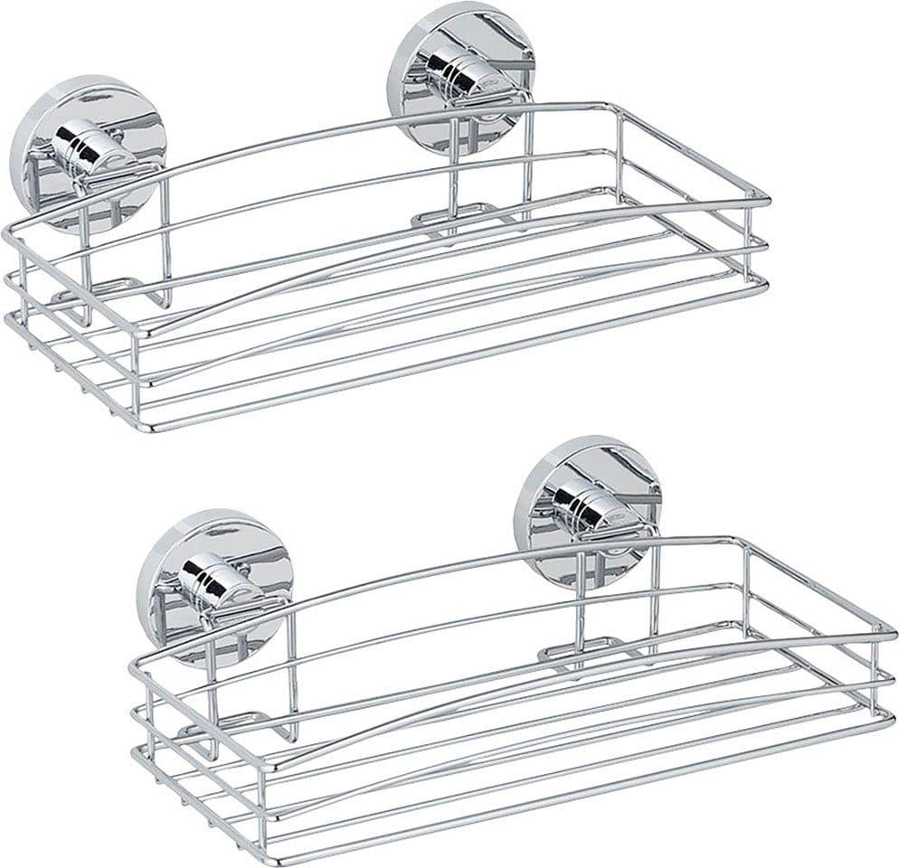 Wenko Duschablage Vacuum-Loc® | Silber