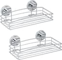 Wenko Duschablage Vacuum-Loc® | Silber 5