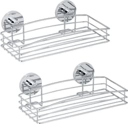 Wenko Duschablage Vacuum-Loc® | Silber