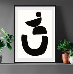 LeGer Home by Lena Gercke Bild Black is Beautiful II | Schwarz