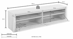 OTTO home Lowboard Ribe | Holztöne