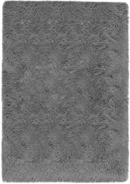 OTTO home Hochflor-Teppich Silky | Grau