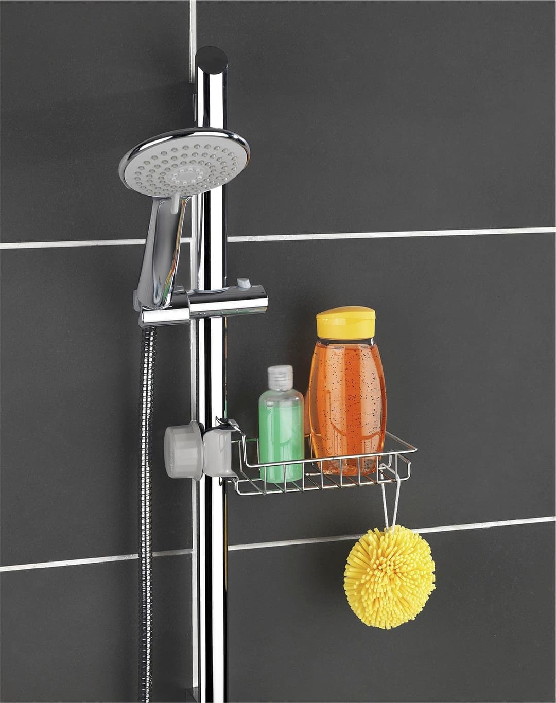 Wenko Duschablage Edelstahl | Silber