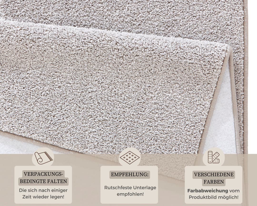 HANSE Home Bettumrandung Pure 100 | Grau