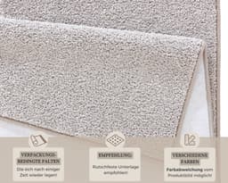 HANSE Home Bettumrandung Pure 100 | Grau