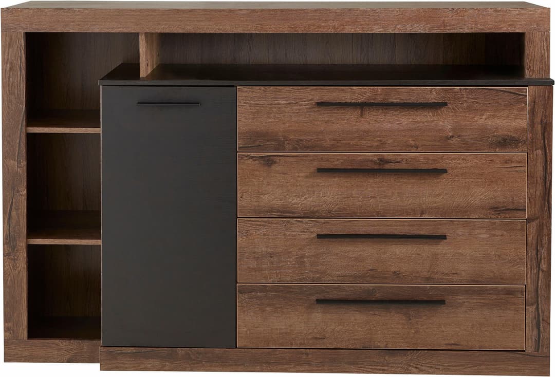 FORTE Kombikommode Bellevue | Holztöne