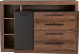 FORTE Kombikommode Bellevue | Holztöne