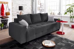 COLLECTION AB Schlafsofa Bella | Grau