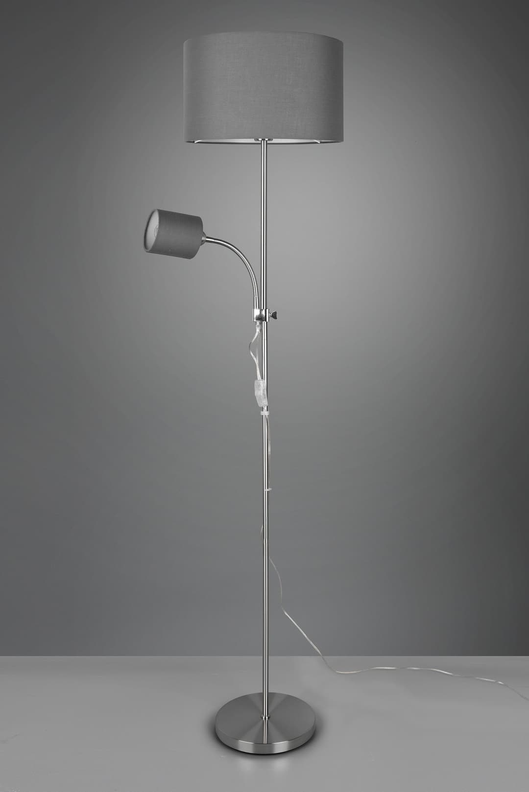 Reality Leuchten Stehlampe OWEN | Grau