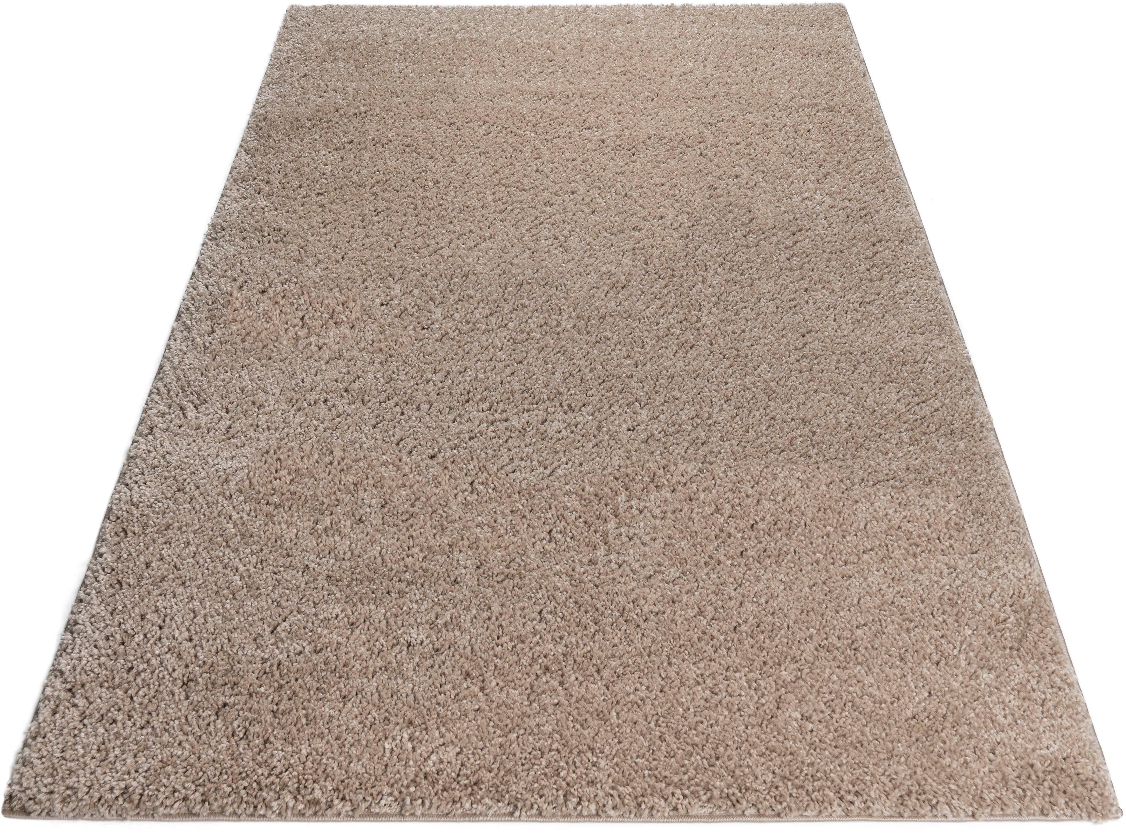Bruno Banani Shaggy Soft Hochflor-Teppich | Beige