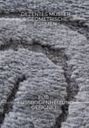 ELLE DECORATION Cosy Panglao Designteppich | Grau