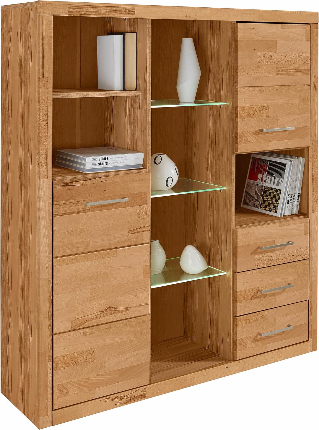 OTTO home Highboard Ribe | Holztöne