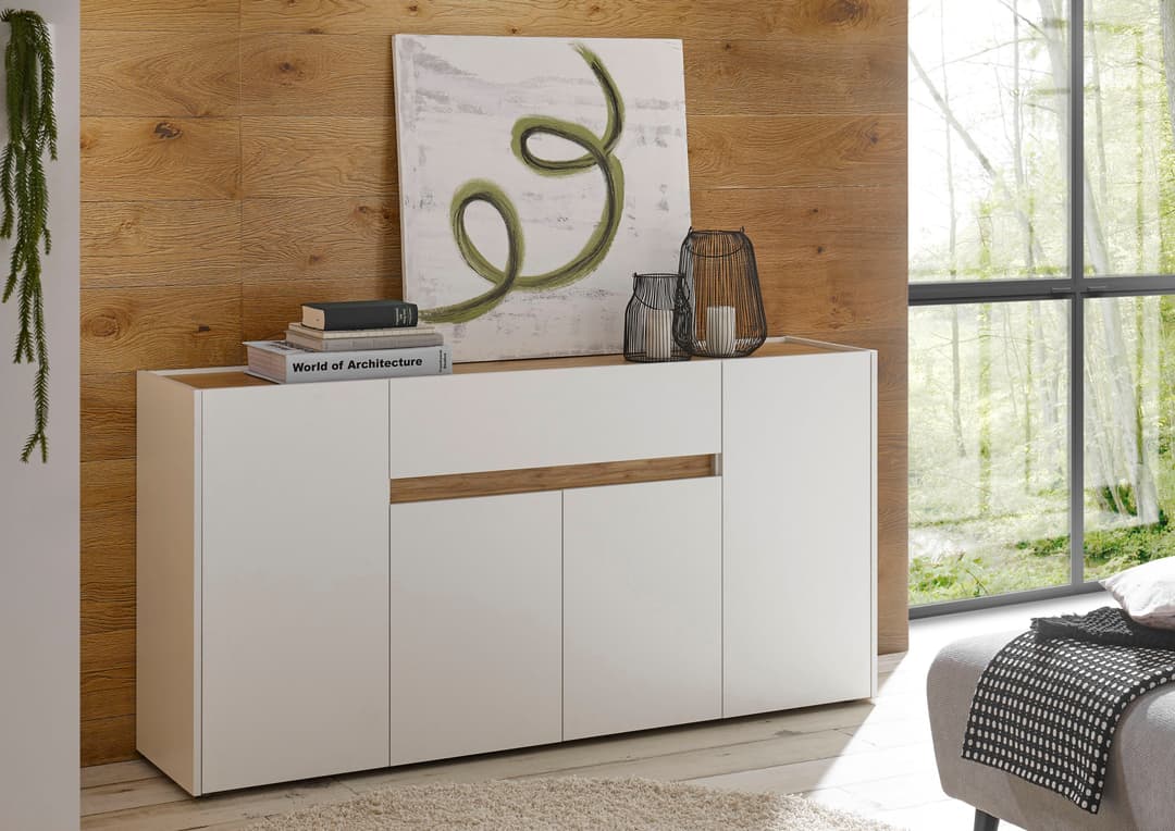 Home affaire Sideboard City/Giron | Weiß
