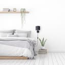 Paco Home Wandleuchte Uni Color | Schwarz 2
