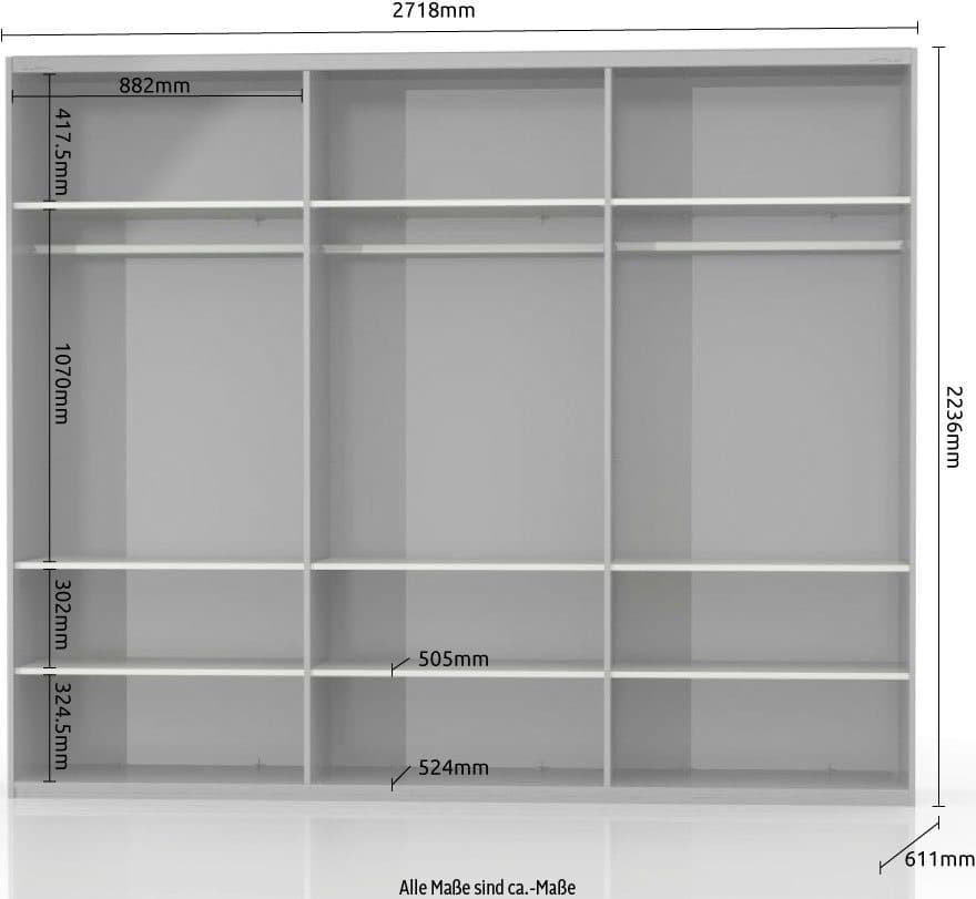 OTTO home Schwebetürenschrank Piano | Beige