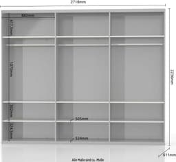 OTTO home Schwebetürenschrank Piano | Beige