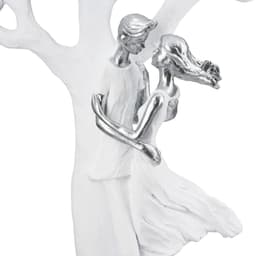 Casablanca by Gilde Dekofigur Skulptur Paar | Weiß