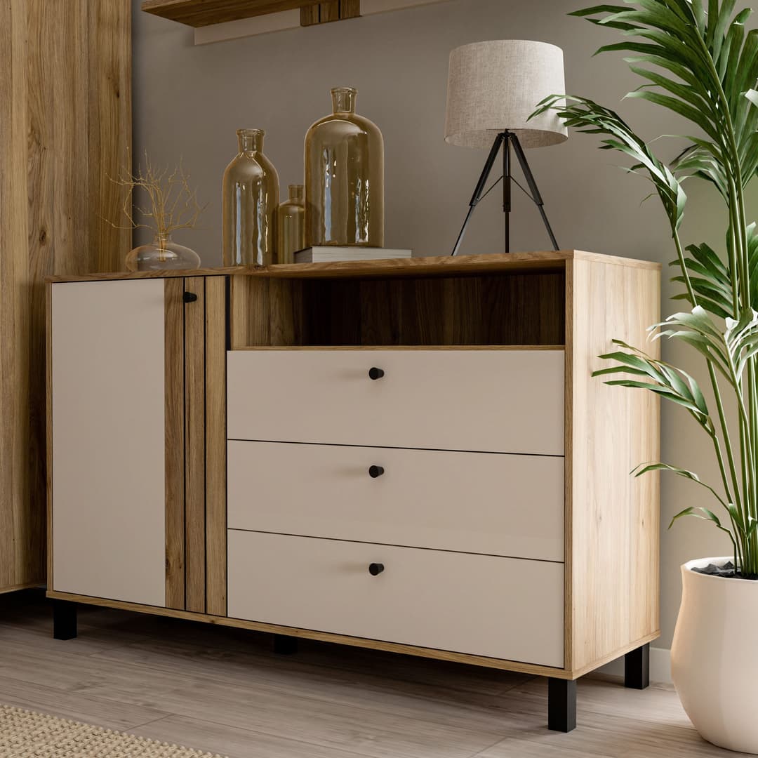 FORTE Sideboard Killarney | Holztöne