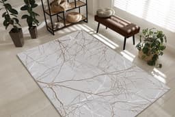 the carpet Teppich Mila | Grau