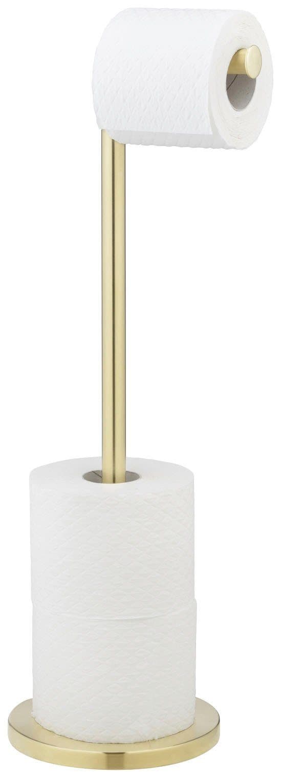 WENKO Toilettenpapierhalter 2in1 | Gold