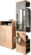 byLIVING Garderoben-Set Lyon | Holztöne 4