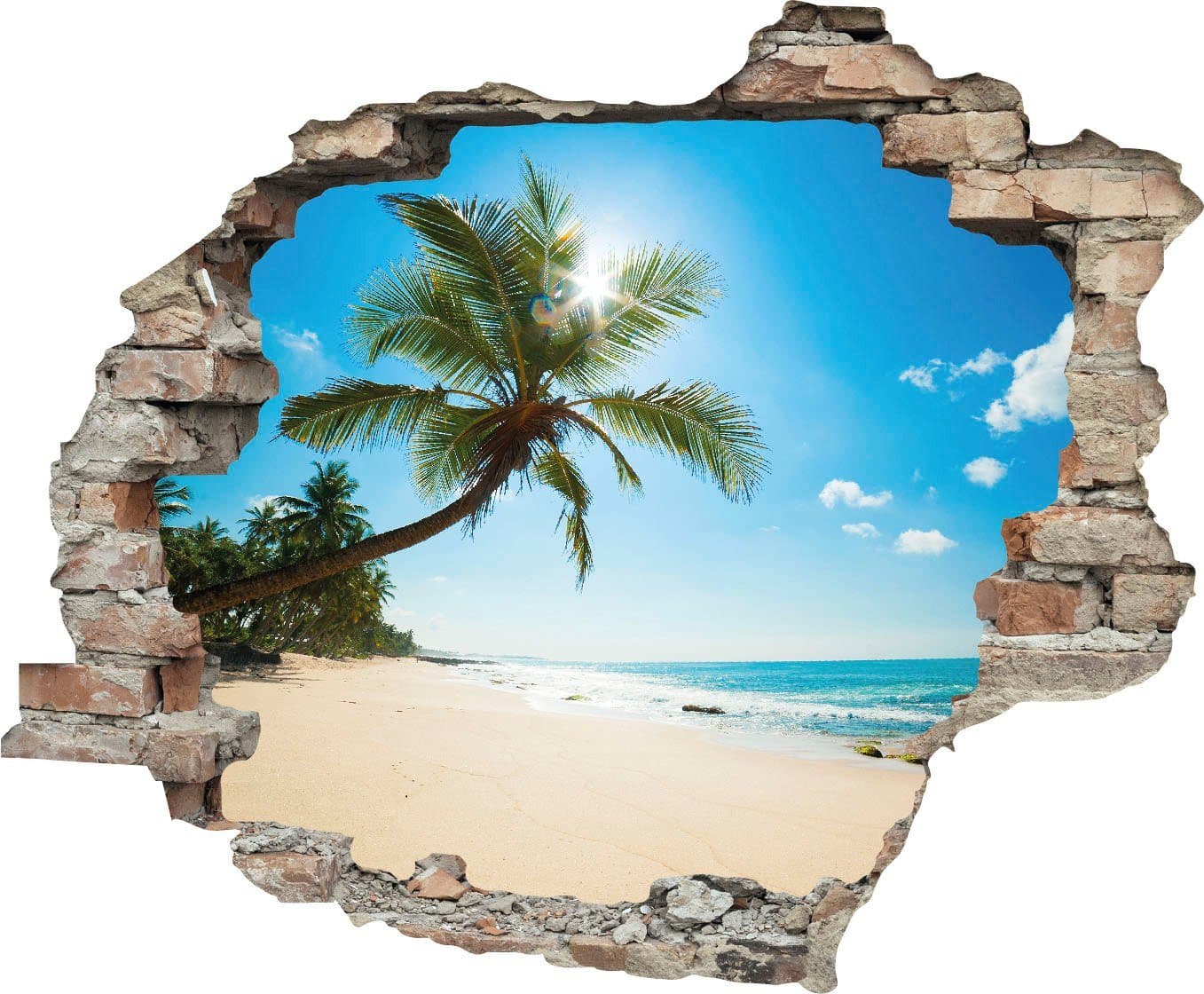 queence Wandtattoo Paradies | Blau