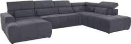DOMO collection Wohnlandschaft Brandon | Grau