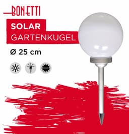 BONETTI LED Gartenleuchte | Weiß