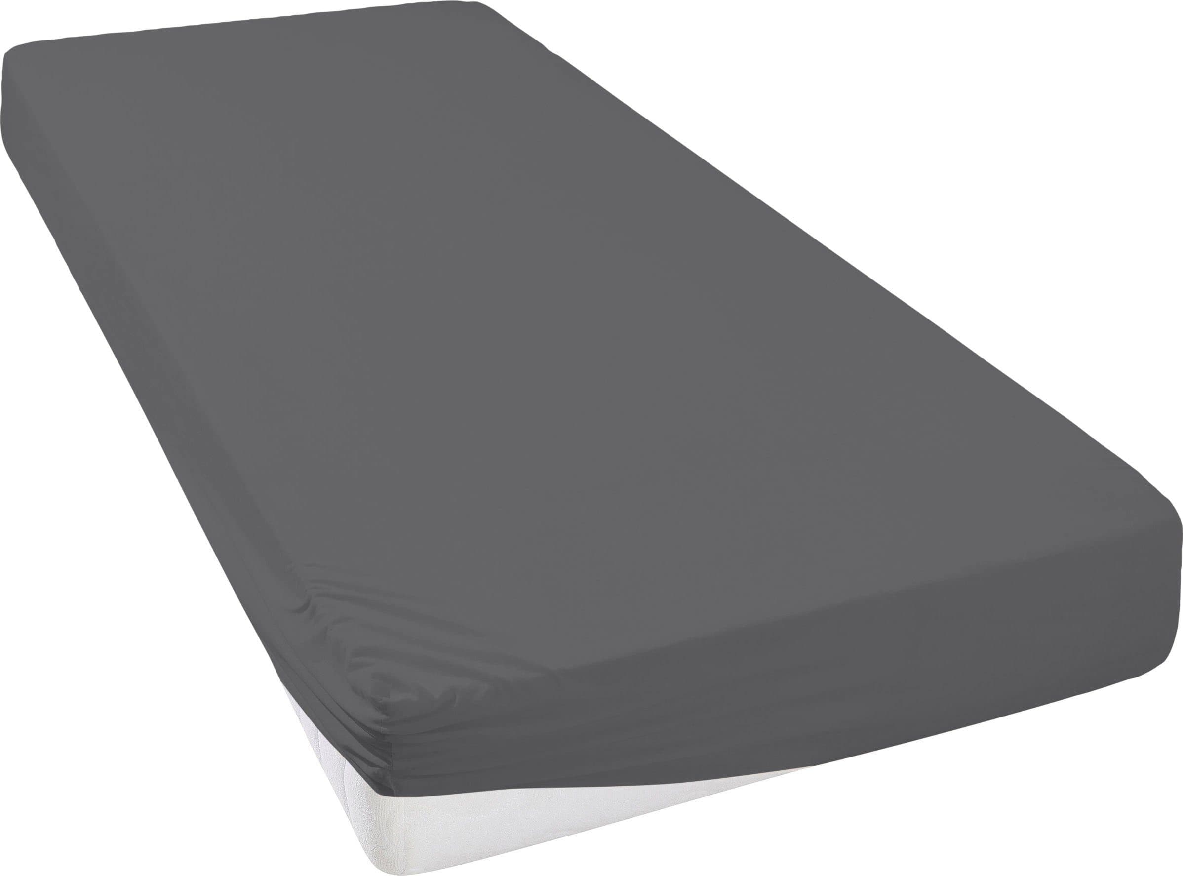 OTTO home Spannbettlaken SOUCY | Grau