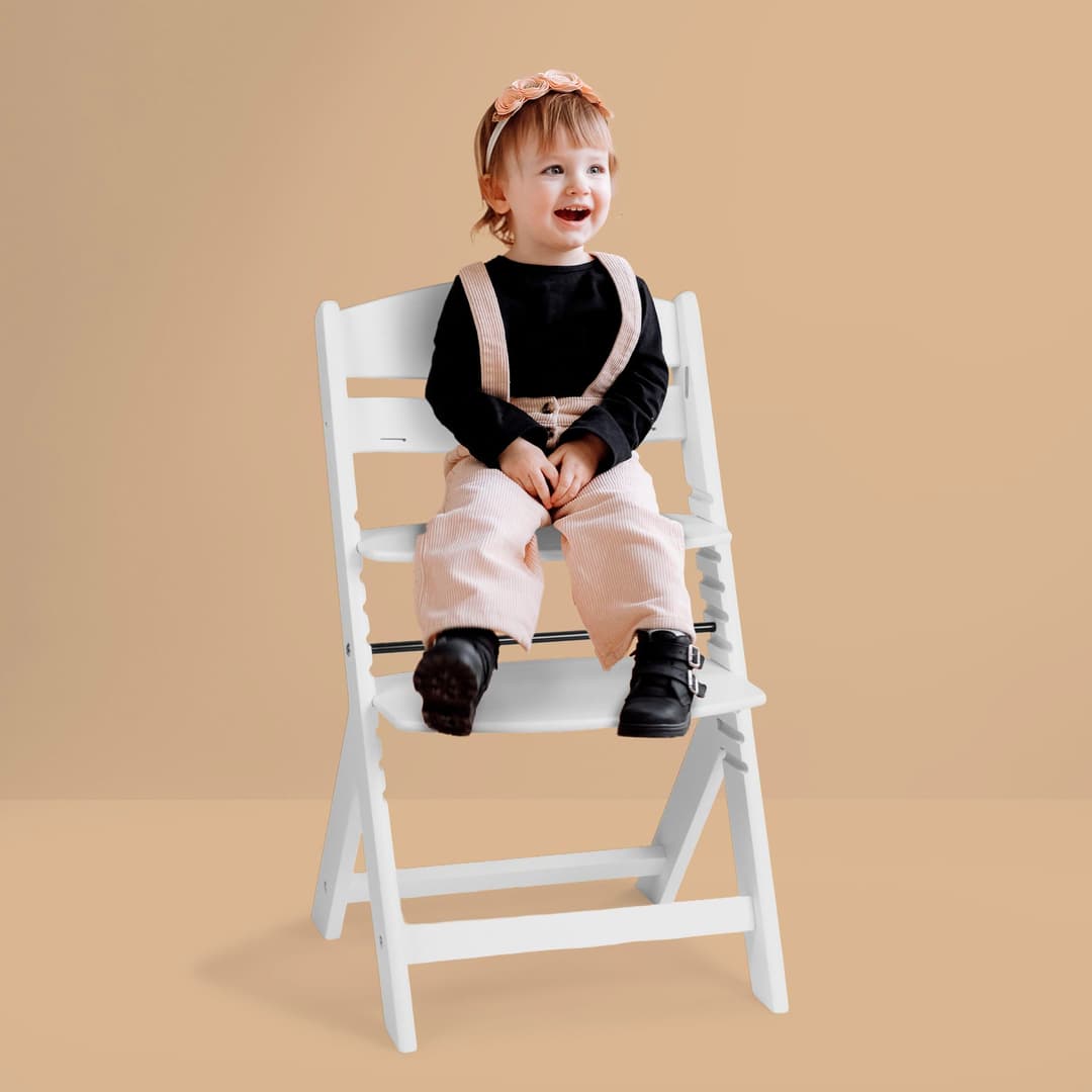 BabyGo Hochstuhl Family, white | Weiß