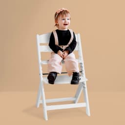 BabyGo Hochstuhl Family, white | Weiß