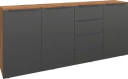 borchardt Möbel Highboard Tom | Braun