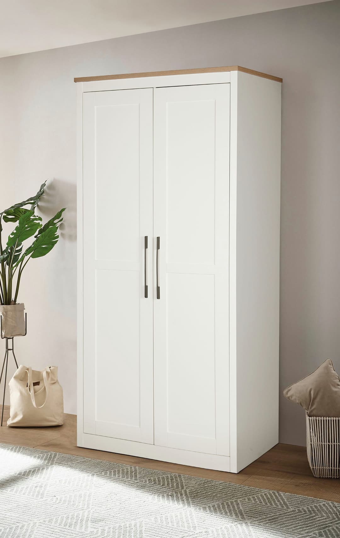 OTTO home Kleiderschrank Büsum | Weiß