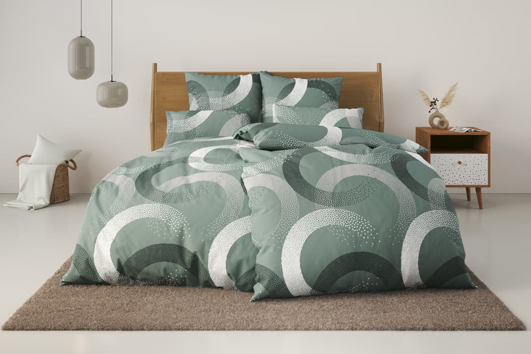 OTTO home Bettwäsche Balisa | Grün