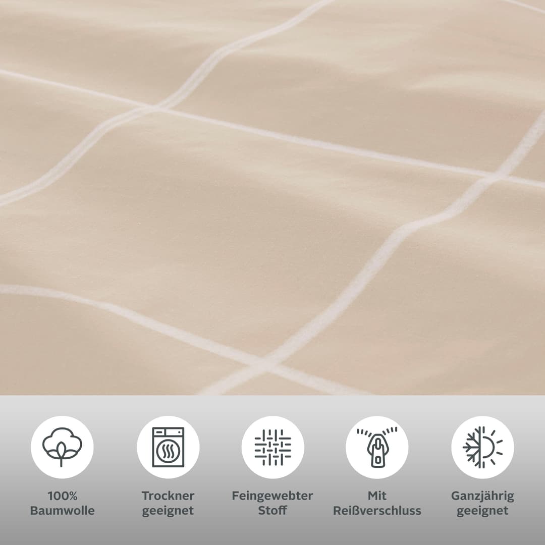 OTTO home Bettwäsche Nature | Beige