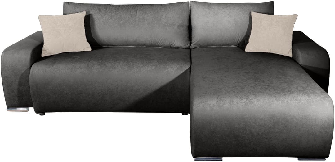 COLLECTION AB Ecksofa Pia | Grau