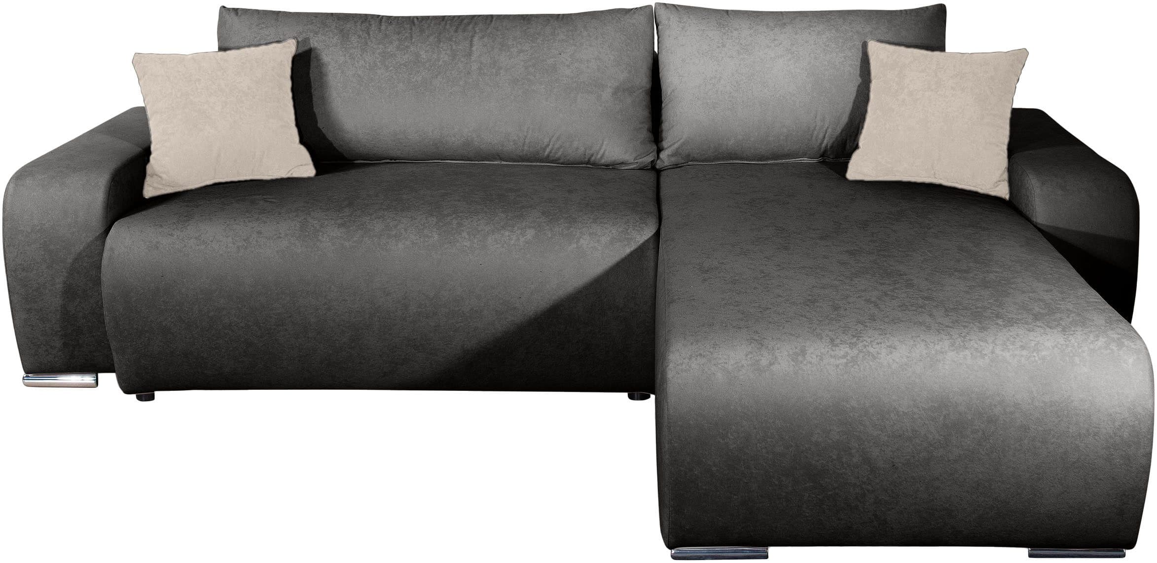 COLLECTION AB Ecksofa Pia | Grau