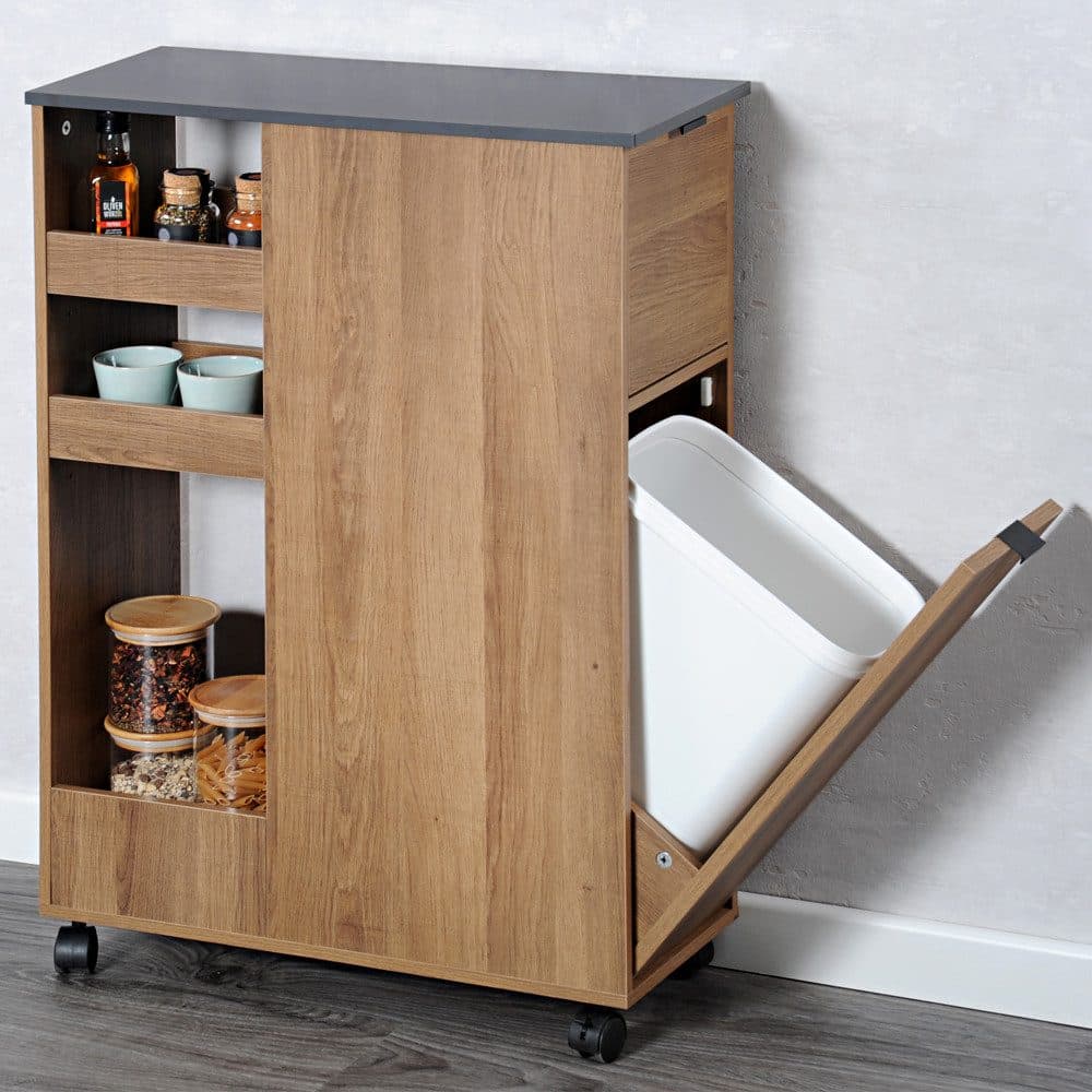 KESPER® Küchenwagen Nischenregal | Holztöne