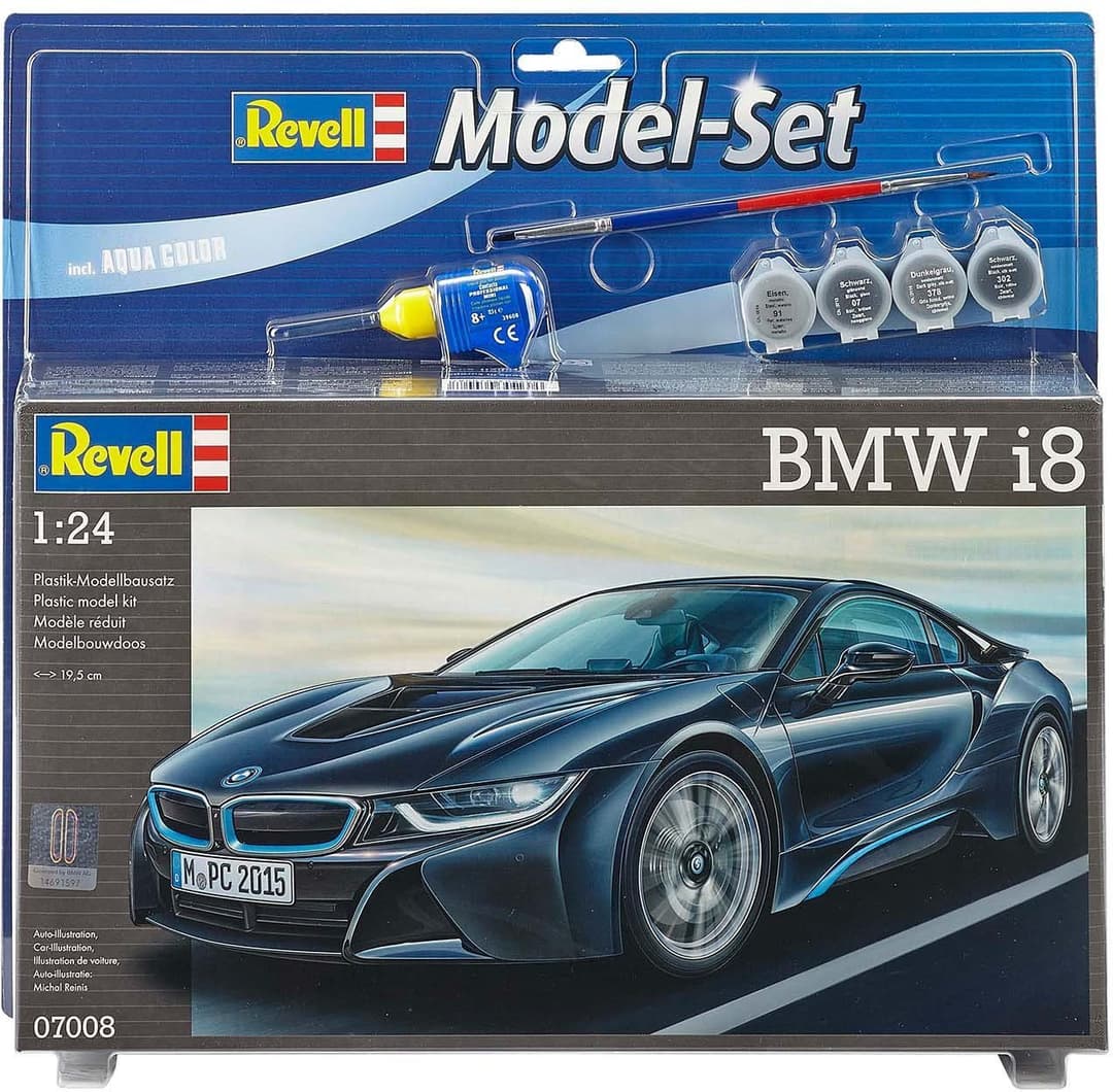Revell® Model Set BMW i8 | Mehrfarbig