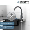 Schütte CORNWALL Spültischarmatur | Grau 4